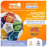DAVID SÁNCHEZ INVITA A PASAR LA FIESTA MUNDIALISTA EN LA PLAZA ZARAGOZA CON MÚSICA, FÚTBOL Y CONVIVENCIA