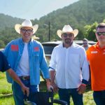 BALTAZAR MARTÍNEZ RÍOS SUMA A EX ALCALDE DE GALEANA A LAS FILAS NARANJAS Y ENTREGA APOYOS EN ESTE MUNICIPIO