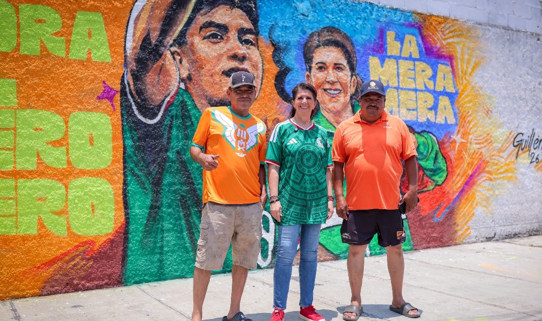 MARTHA HERRERA IMPULSA HOMENAJE A GILBERTO MORA CON MURAL EN MONTERREY