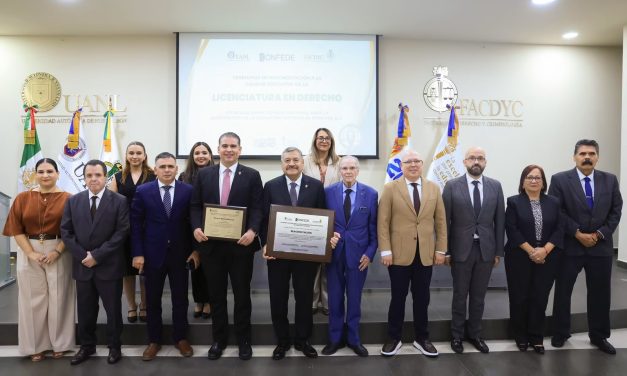 SANTOS GUZMÁN DESTACA CERTIFICACIÓN DE CALIDAD DE LA LICENCIATURA EN DERECHO DE LA UANL