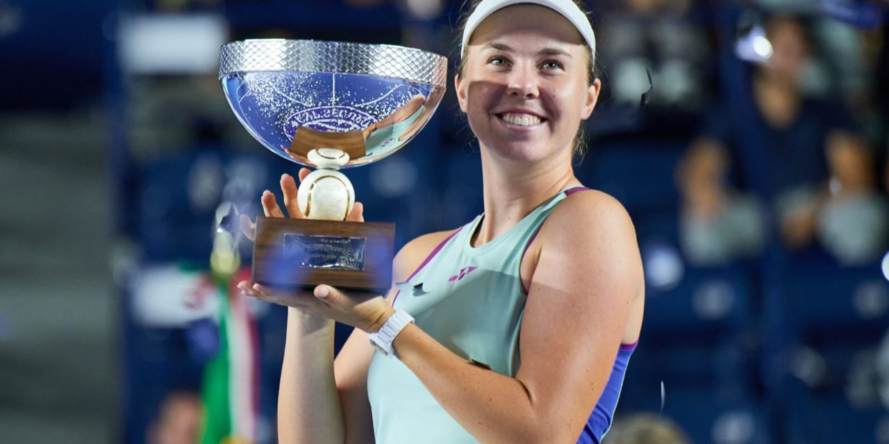 LA CAMPEONA DE WIMBLEDON EN MONTERREY, LINDA NOSKOVA LLEGA AL ABIERTO GNP SEGUROS 2026