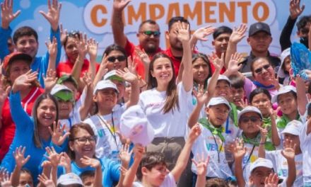 NELLY GARZA CLAUSURA EL CAMPAMENTO DE VERANO 2026 DEL DIF SALINAS VICTORIA CON MÁS DE 450 NIÑOS