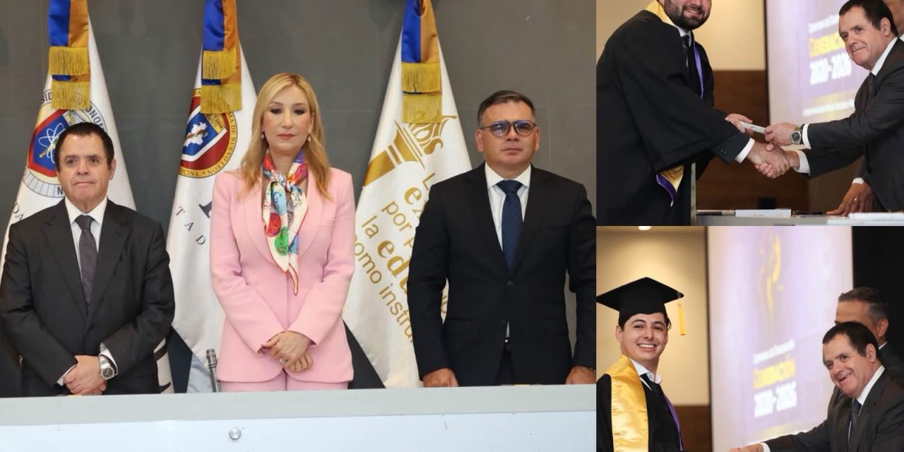 DR. OSCAR VIDAL ENCABEZA CEREMONIA DE GRADUACIÓN EN LA FACMED