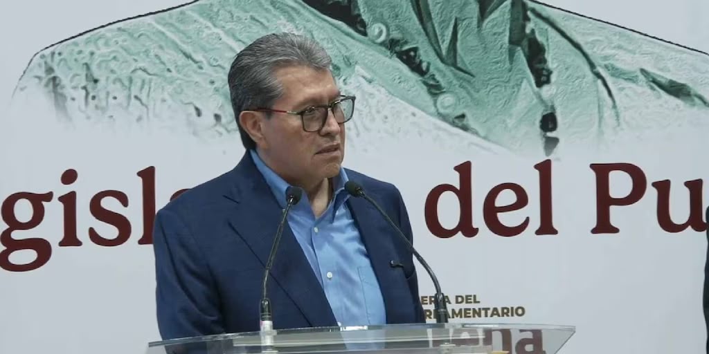 RICARDO MONREAL CALIFICA DE DESPROPÓSITO EL PRESUPUESTO DEL INE PARA LA ELECCIÓN FEDERAL DE 2027