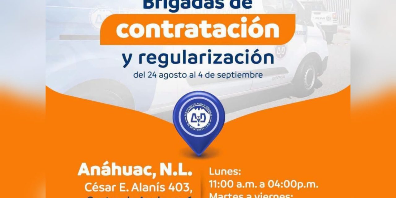 JUAN MORTON LLEVA ATENCIÓN DE AGUA Y DRENAJE A ANÁHUAC
