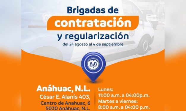 JUAN MORTON LLEVA ATENCIÓN DE AGUA Y DRENAJE A ANÁHUAC