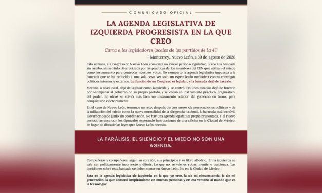 Rodrigo Montemayor: ¡Morena aterroriza desde CDMX!