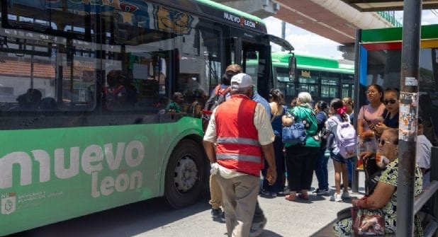 MONTERREY REPORTA ALZA EN EL USO DEL TRANSPORTE PÚBLICO