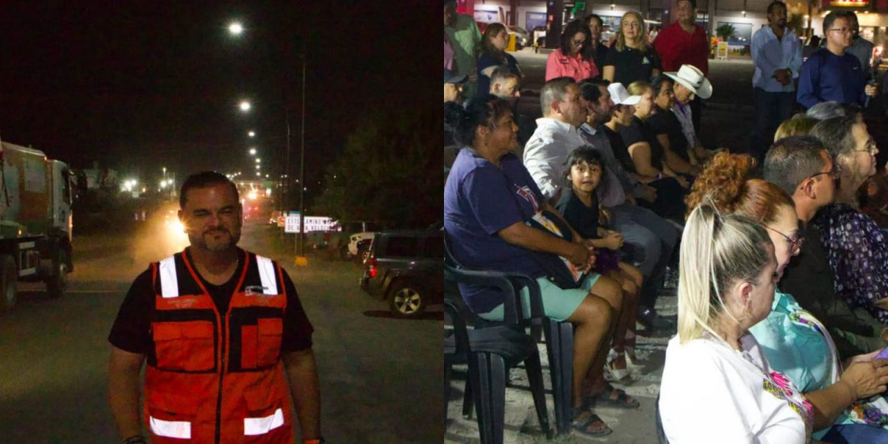 CARLOS ‘EL CUATE’ RODRÍGUEZ ILUMINA TRAMO DE CASETA A SAN JUDAS TRAS AÑOS DE RIESGO VIAL