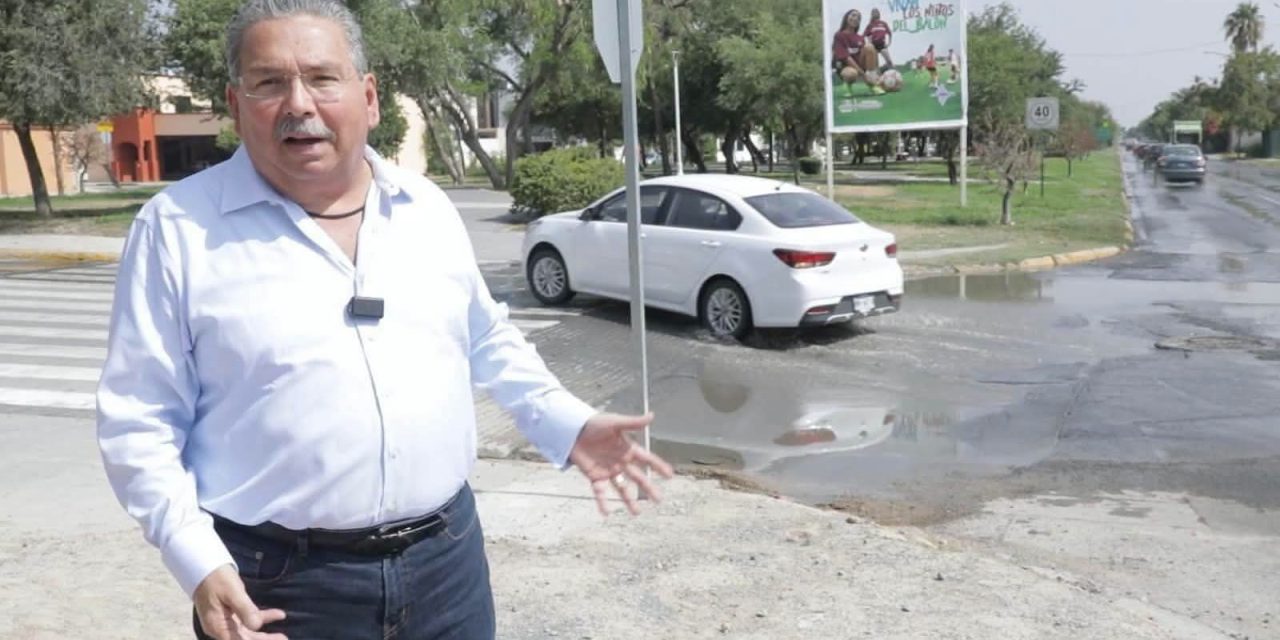 JOSÉ ANTONIO QUIROGA EXIGE SOLUCIÓN URGENTE A CRISIS DE AGUAS NEGRAS EN ESCOBEDO
