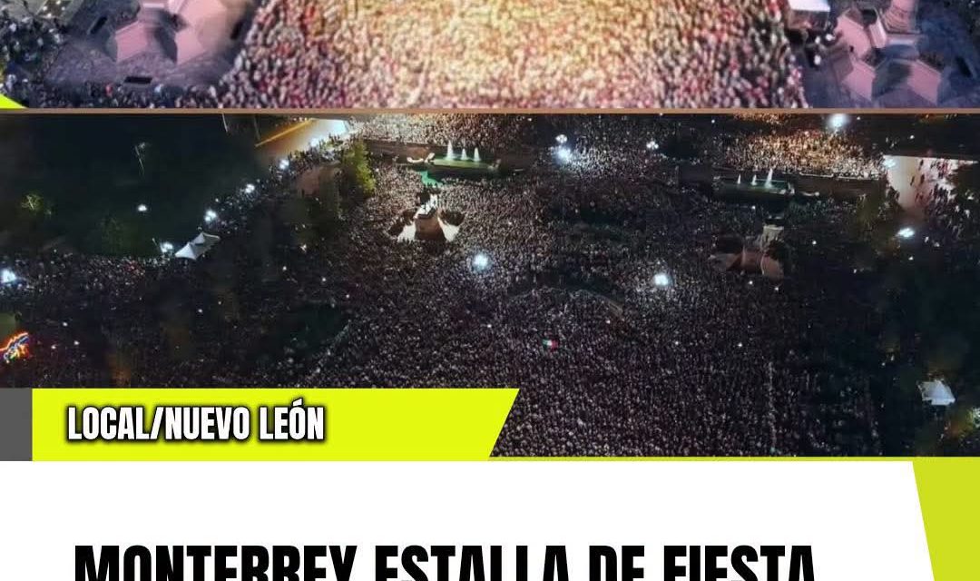 MONTERREY ESTALLA DE FIESTA, 300 MIL AFICIONADOS CELEBRAN EL PASE DE MÉXICO