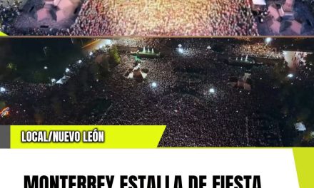 MONTERREY ESTALLA DE FIESTA, 300 MIL AFICIONADOS CELEBRAN EL PASE DE MÉXICO