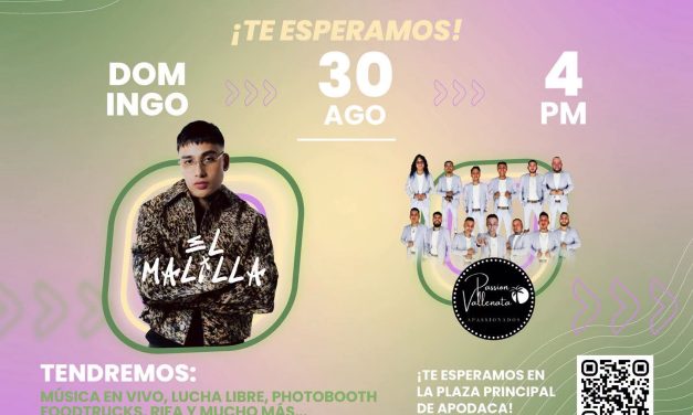 CÉSAR GARZA EN APODACA PREPARA FESTIVAL DE LA JUVENTUD 2026 CON MÚSICA Y ACTIVIDADES GRATUITAS