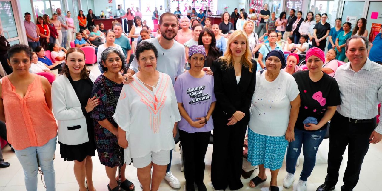 DANIEL ACOSTA ENTREGA TURBANTES ONCOLÓGICOS A MUJERES EN TRATAMIENTO