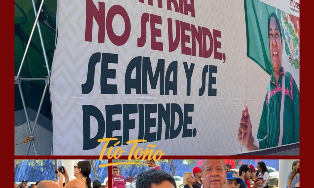 TÍO TOÑO PARTICIPA EN ASAMBLEAS INFORMATIVAS DE MORENA SOBRE LA SOBERANÍA