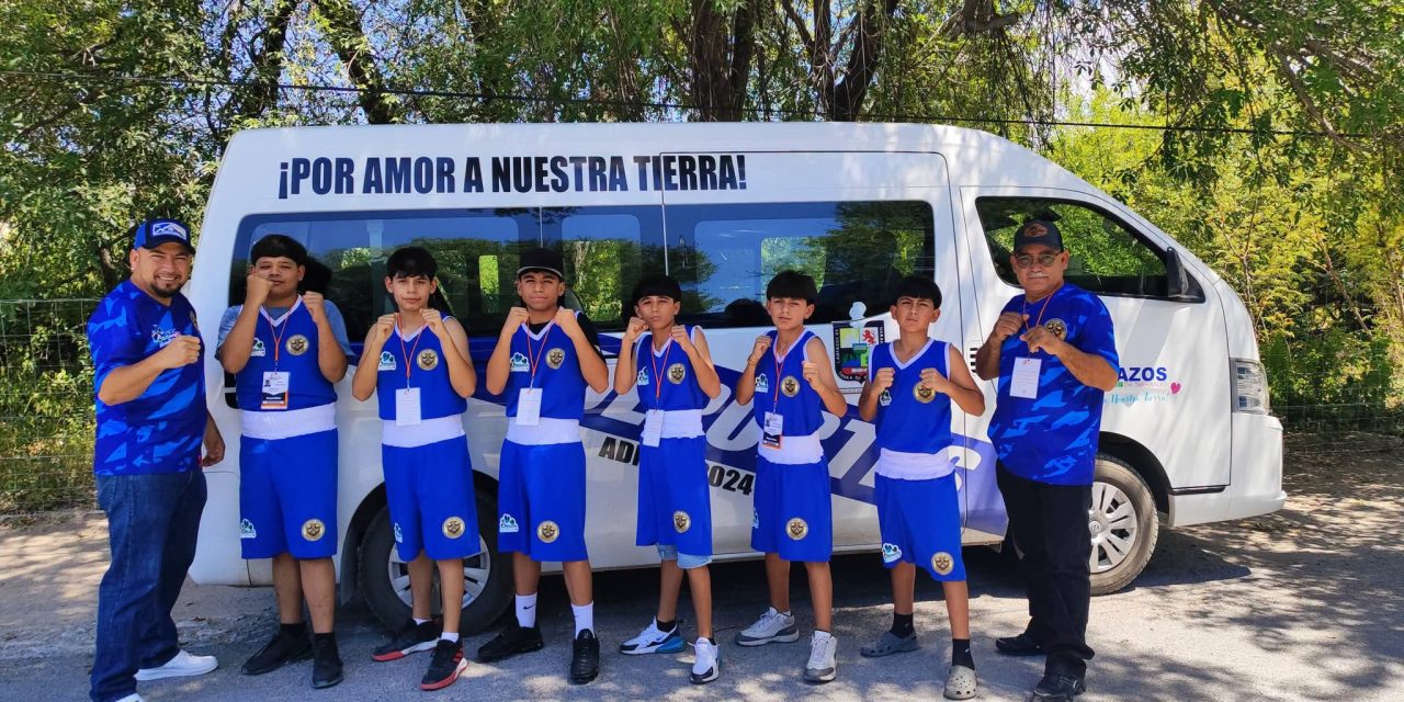 ADRIANA MARTÍNEZ IMPULSA A BOXEADORES DE LAMPAZOS RUMBO A LAS OLIMPIADAS
