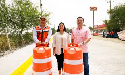 MÓNICA OYERVIDES ENTREGA EN TIEMPO RÉCORD LA RECONSTRUCCIÓN DE ANTIGUO CAMINO A RANCHO VIEJO
