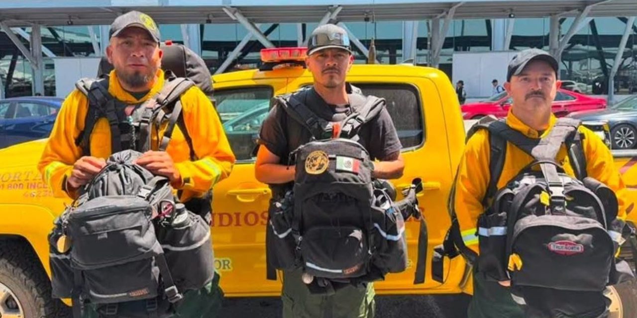 BRIGADA FÉNIX DE PROTECCIÓN CIVIL NUEVO LEÓN REFUERZA COMBATE A INCENDIOS FORESTALES EN CANADÁ
