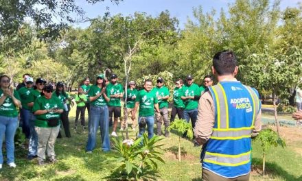 REALIZAN JORNADA DE FORESTACIÓN EN EL PARQUE ESPAÑA DE MONTERREY CON 80 ÁRBOLES NATIVOS