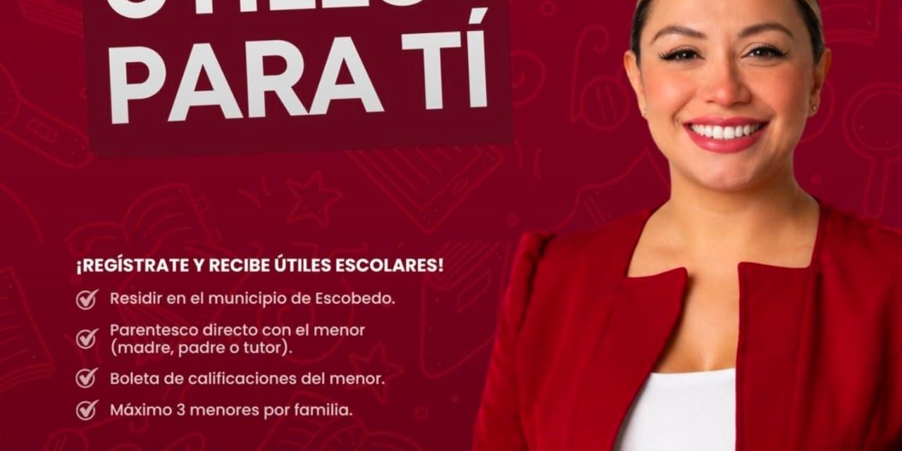 ANYLÚ BENDICIÓN IMPULSA ENTREGA DE ÚTILES ESCOLARES PARA FAMILIAS DE ESCOBEDO