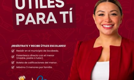 ANYLÚ BENDICIÓN IMPULSA ENTREGA DE ÚTILES ESCOLARES PARA FAMILIAS DE ESCOBEDO