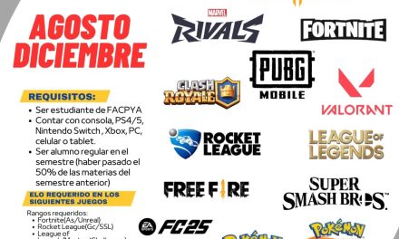 ADRIANA GARZA IMPULSA LA CREACIÓN DEL EQUIPO FACPYA ESPORTS PARA ESTUDIANTES UNIVERSITARIOS