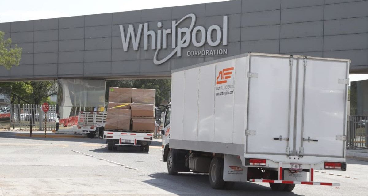 WHIRLPOOL CONFIRMA CIERRE DE PLANTA EN APODACA PARA 2027 Y PREVÉ GASTO DE 165 MILLONES DE DÓLARES