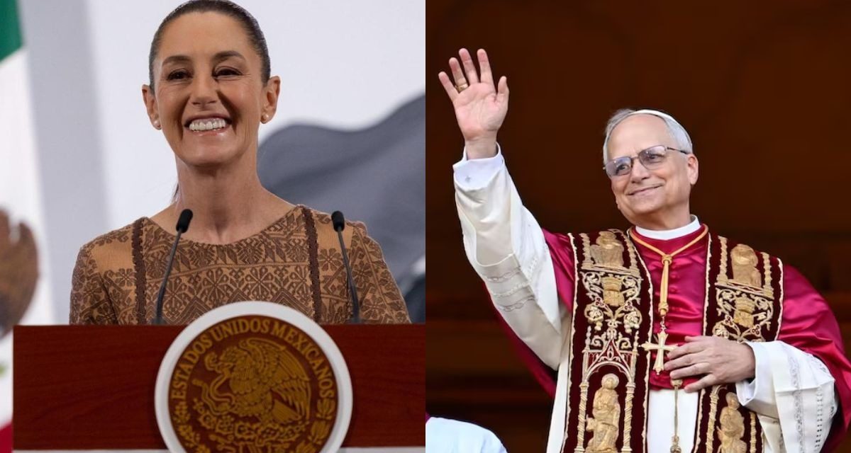 CLAUDIA SHEINBAUM MANTIENE INVITACIÓN AL PAPA LEÓN XIV PARA VISITAR MÉXICO, AUNQUE SIN FECHA DEFINIDA
