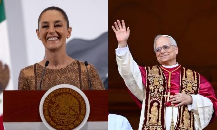 CLAUDIA SHEINBAUM MANTIENE INVITACIÓN AL PAPA LEÓN XIV PARA VISITAR MÉXICO, AUNQUE SIN FECHA DEFINIDA