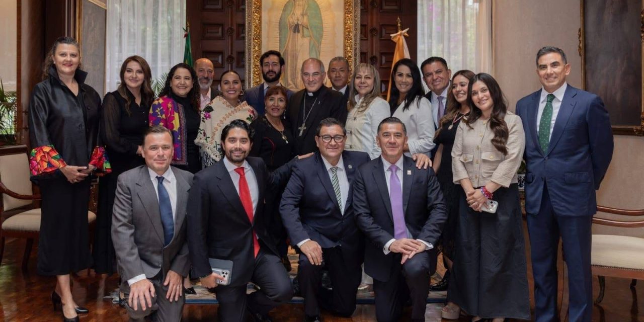 PONCHO ROBLEDO PLANTEA ANTE EL REPRESENTANTE DEL VATICANO EL DEBATE SOBRE MIGRACIÓN, CORRUPCIÓN E INJUSTICIA FISCAL