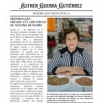 ALEJANDRO GONZÁLEZ RECONOCE A ESTHER GUERRA GUTIÉRREZ COMO PERSONAJE DE LA CULTURA REGIONAL EN DOCTOR GONZÁLEZ