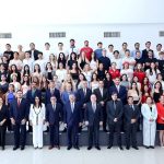 SANTOS GUZMÁN Y ADRIANA GARZA DAN LA BIENVENIDA A ESTUDIANTES DE INTERCAMBIO EN LA UANL