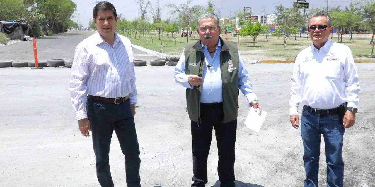 JOSÉ ANTONIO QUIROGA SUPERVISA AVANCE DE NUEVA VIALIDAD EN ALIANZA REAL