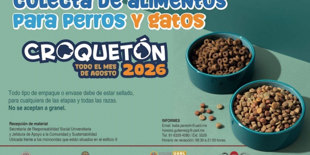 FACPYA EXTIENDE LA INVITACIÓN A PARTICIPAR EN EL CROQUETÓN 2026 PARA APOYAR A PERROS Y GATOS