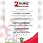 JUAN MORTON PRESENTARÁ SU SEGUNDO INFORME DE GOBIERNO EN ANÁHUAC