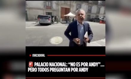 🚨 PALACIO NACIONAL: “NO ES POR ANDY”… PERO TODOS PREGUNTAN POR ANDY