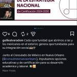 GUILLERMINA ALVARADO, DIRECTORA DEL CONOCER, IMPULSA CERTIFICACIONES EDUCATIVAS PARA MEXICANOS EN NUEVA ORLEANS