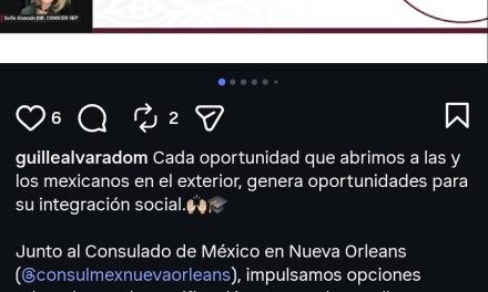 GUILLERMINA ALVARADO, DIRECTORA DEL CONOCER, IMPULSA CERTIFICACIONES EDUCATIVAS PARA MEXICANOS EN NUEVA ORLEANS