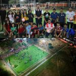 CARLOS RODRÍGUEZ “EL CUATE” ENTREGA PARQUE RENOVADO Y NUEVA CANCHA EN JARDINES