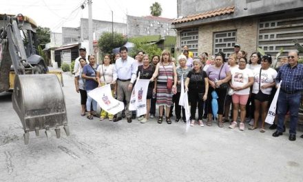 FELIPE CANALES ENCABEZA ARRANQUE DE NUEVO PAQUETE DE INTERVENCIONES URBANAS EN ESCOBEDO