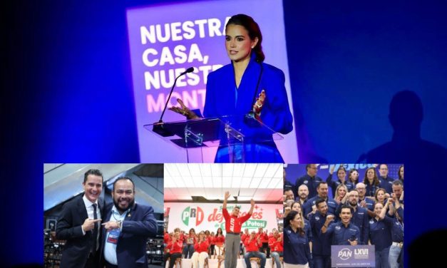 Lorena: mucho informe… ¡pero faltaron líderes del PAN y PRI!