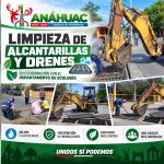 JUAN MANUEL MORTON COORDINA LIMPIEZA DE ALCANTARILLAS Y DRENES EN ANÁHUAC