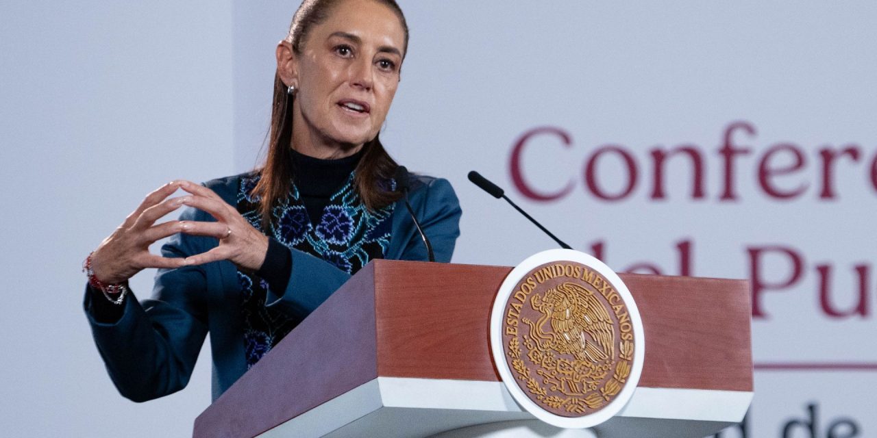 SHEINBAUM PIDE ESTUDIAR CAÍDA DE NACIMIENTOS ANTES DE DEFINIR NUEVAS POLÍTICAS