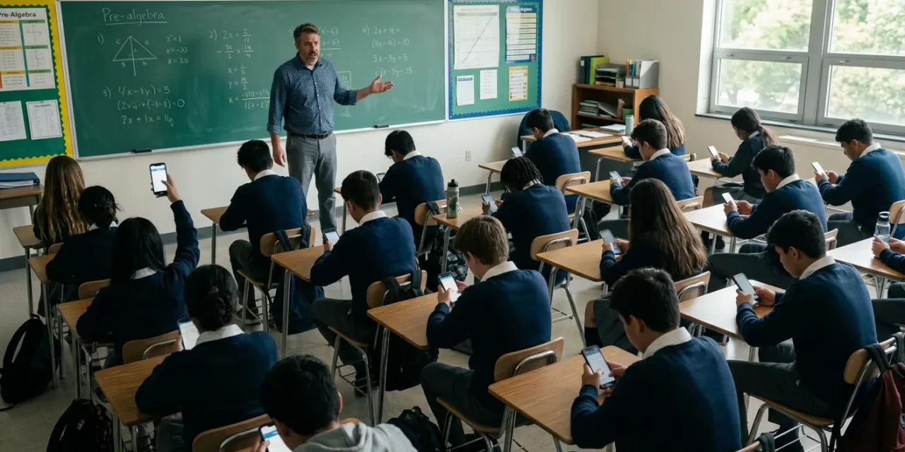 NUEVO LEÓN DEFINE SI ALUMNOS PODRÁN USAR CELULARES EN LAS AULAS