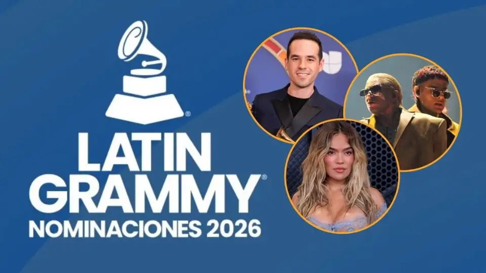 LATIN GRAMMY 2026: REVELAN A LOS NOMINADOS DE ESTE AÑO