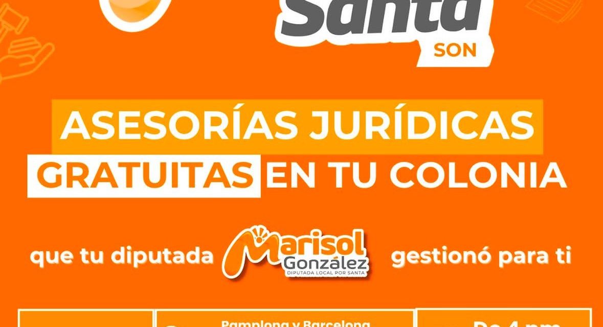 MARISOL GONZÁLEZ ACERCA ASESORÍAS JURÍDICAS GRATUITAS A VECINOS DE SANTA CATARINA