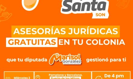 MARISOL GONZÁLEZ ACERCA ASESORÍAS JURÍDICAS GRATUITAS A VECINOS DE SANTA CATARINA