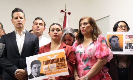 MORENA MANTIENE DENUNCIAS ANTE LA FGR CONTRA SAMUEL GARCÍA, COLOSIO Y ADRIÁN DE LA GARZA