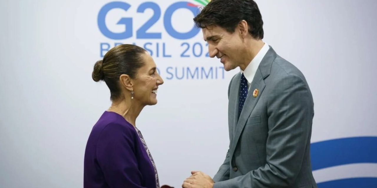 TRUDEAU PROPONE A MÉXICO Y CANADÁ DEFENDER JUNTOS SUS INTERESES