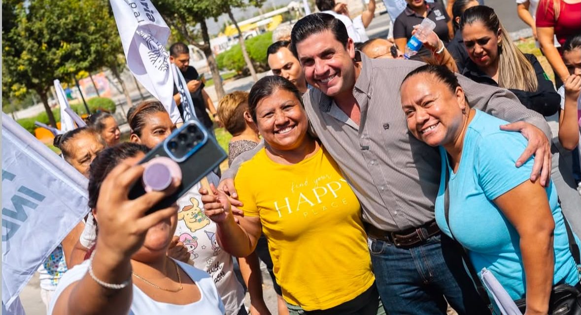 RAÚL CANTÚ SIGUE DEJANDO HUELLA EN SALINAS VICTORIA CON RESULTADOS QUE SE VEN EN CADA CALLE